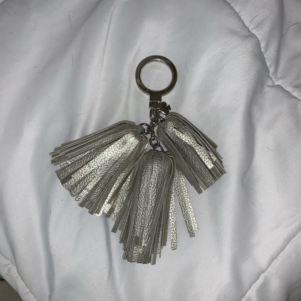 Kate Spade tassel keychain